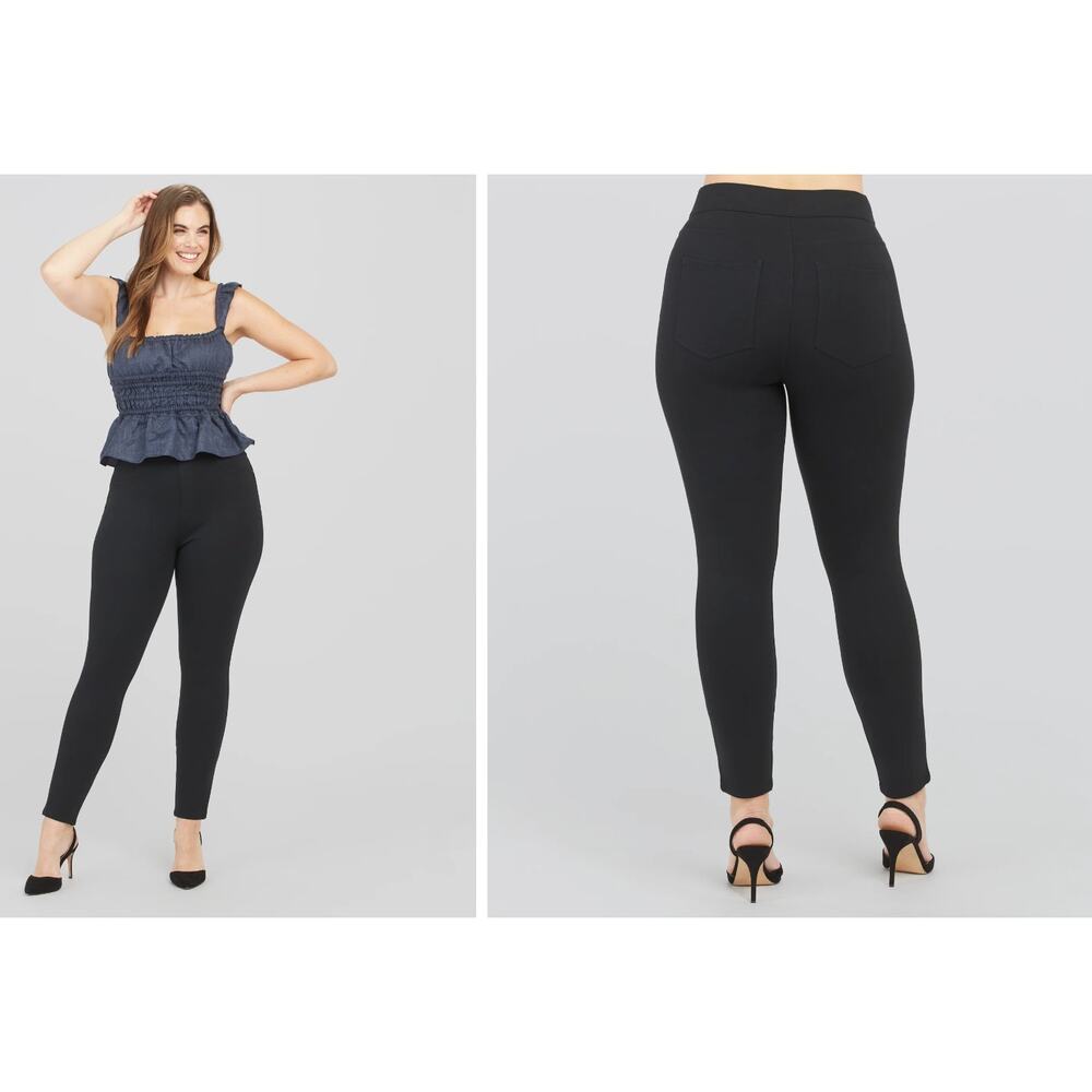 SPANX Black The Perfect Pant Ankle 4-Pocket 20202R Size XL